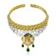 Beautifully Crafted Diamond Necklace in 18K Gold with Certified Diamonds - NCK1162P